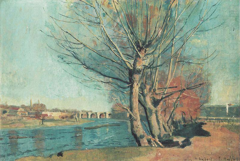 Ferdinand Hodler Am Ufer des Manzanares china oil painting image